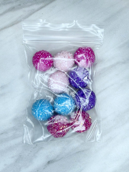 (SHOP DESTASH) 20MM SUGAR ACRYLIC BEADS SD15 (10ct)