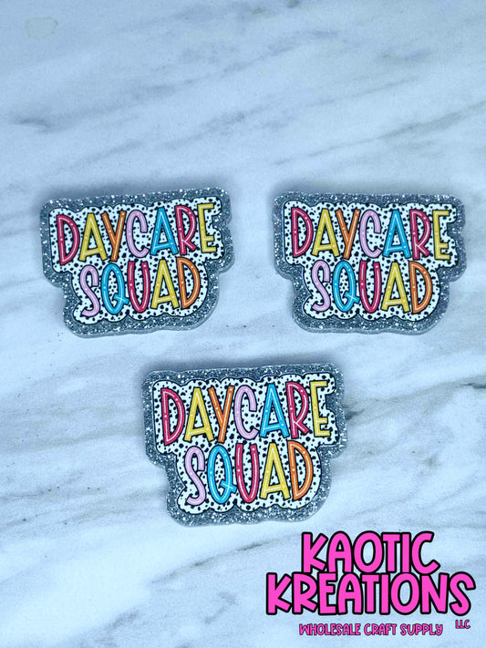 FLATBACK ACRYLIC DAYCARE SQUAD F393 (1ct)