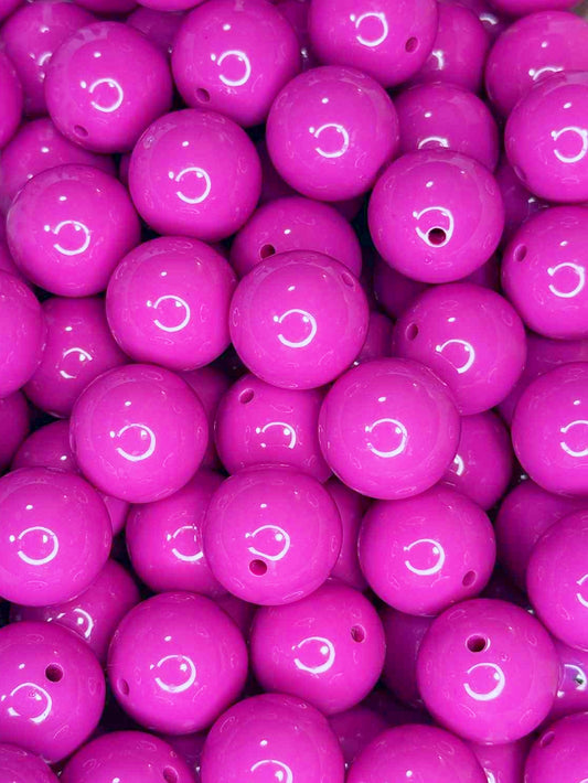 A4 20MM SOLID ACRYLIC BUBBLEGUM VERY BERRY (1ct)