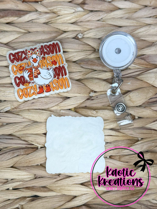 *CUSTOM* FLATBACK ACRYLIC COZY SEASON F509 (1ct)