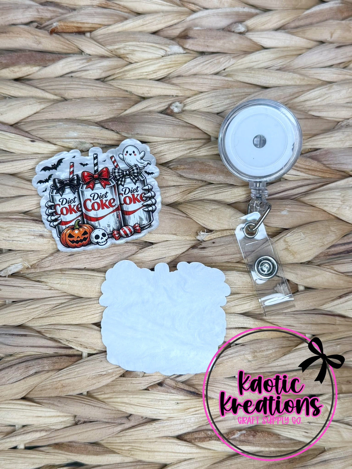 *CUSTOM* FLATBACK ACRYLIC DIET COKE F529 (1ct)