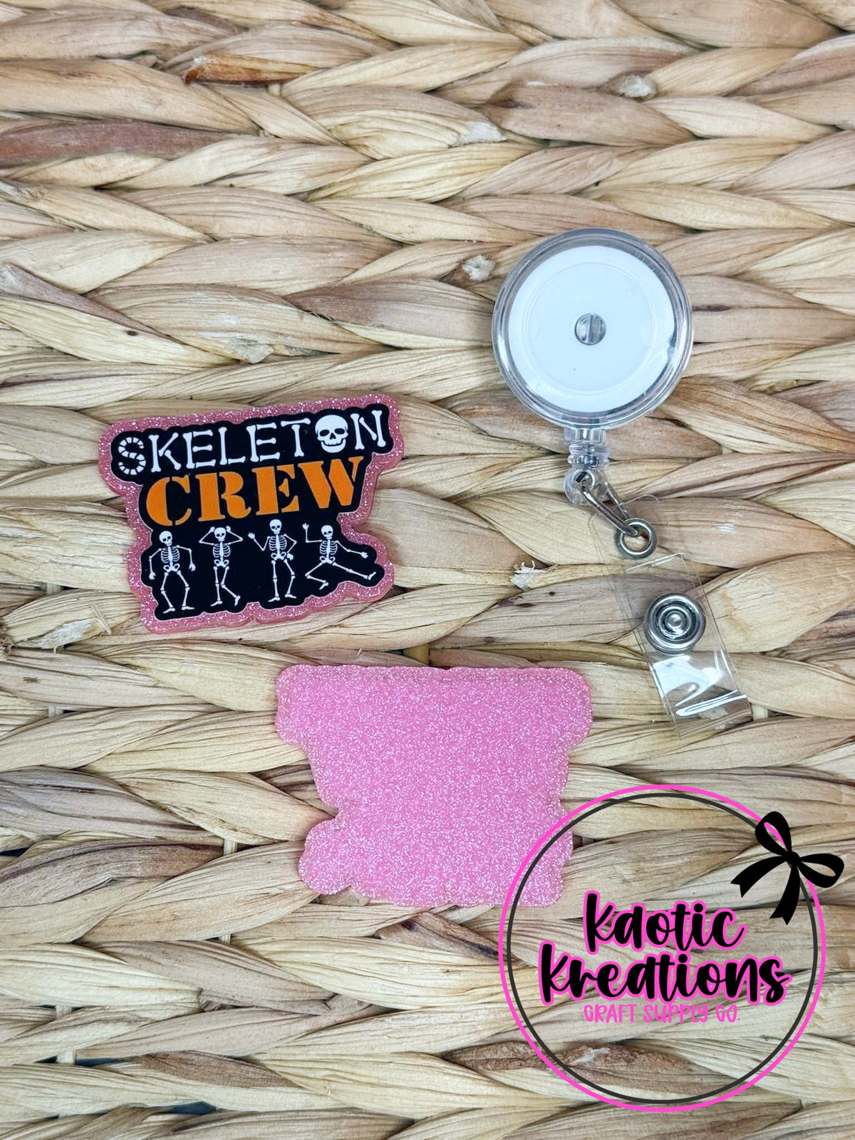 *CUSTOM* FLATBACK ACRYLIC SKELETON CREW F53 (1ct)