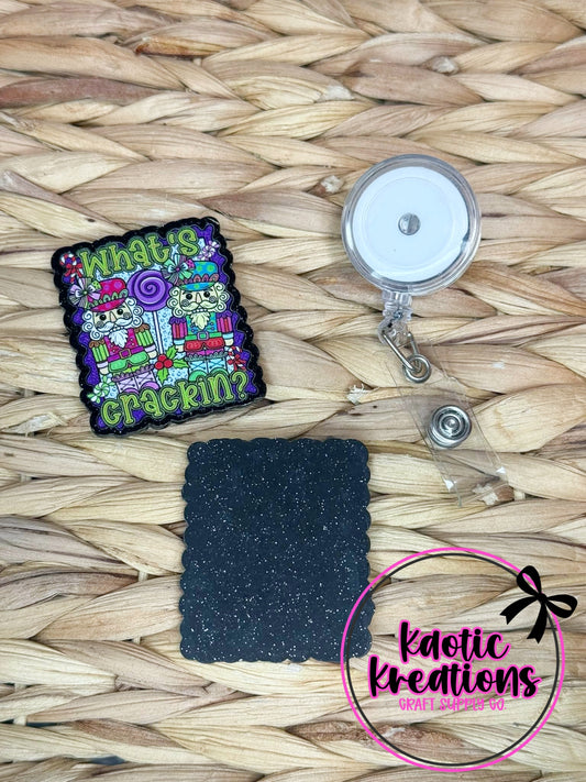 *CUSTOM* FLATBACK ACRYLIC WHAT'S CRACKIN F86 (1ct)