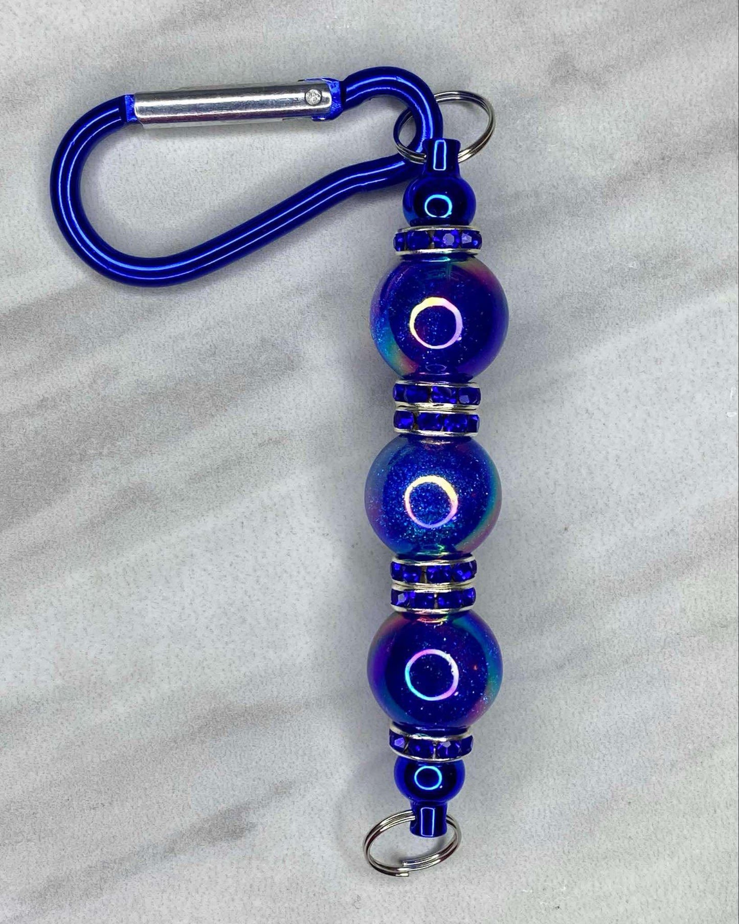 *KAELANN'S KREATION* PRE-MADE BEADED KEYCHAIN #20