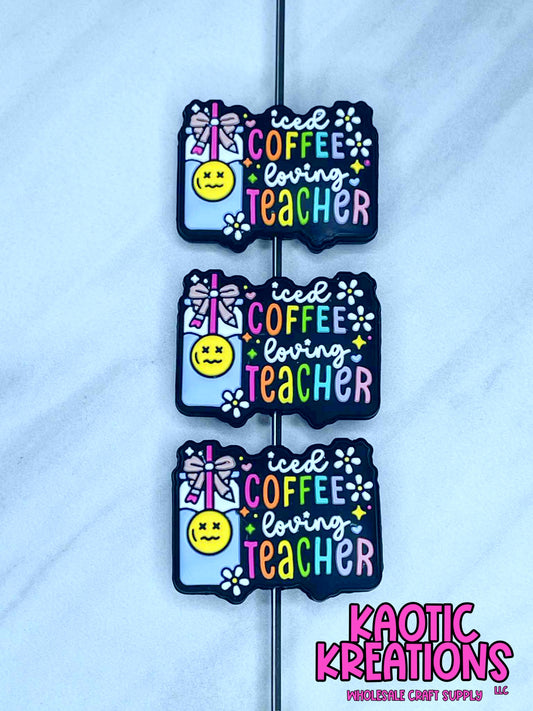 ICED COFFEE LOVING TEACHER SILICONE FOCAL D552 (1ct)