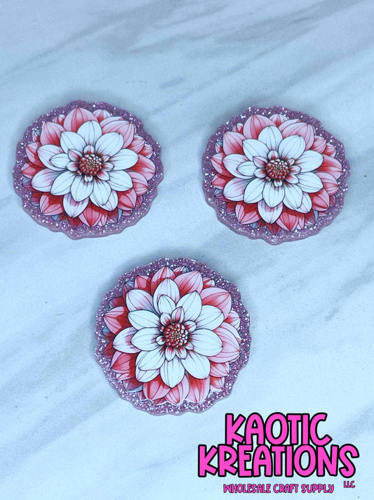 FLATBACK ACRYLIC FLOWER F631 (1ct)