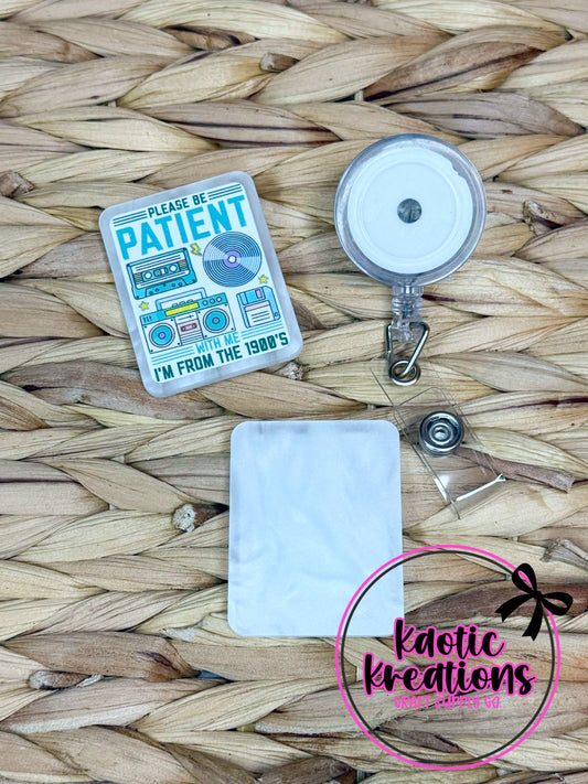 *CUSTOM* FLATBACK ACRYLIC 38mm X 48mm FROM THE 1900'S F140 (1ct)