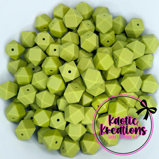 14MM HEXAGON CROCODILE #19 (10ct)