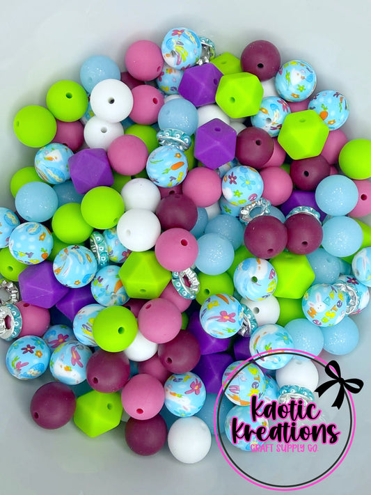 SILICONE BEAD MIX #115 (30ct)