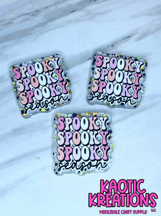 FLATBACK ACRYLIC SPOOKY SEASON F278 (1ct)