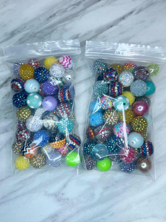 (SHOP DESTASH) 20MM ACRYLIC BEADS (50ct)