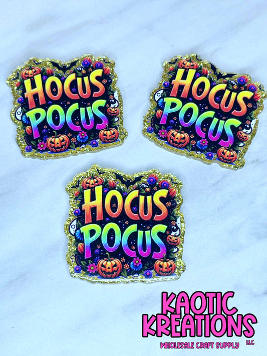 FLATBACK ACRYLIC HOCUS POCUS F591 (1ct)
