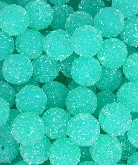 #6 20MM SUGAR ACRYLIC BEAD ARUBA (1ct)