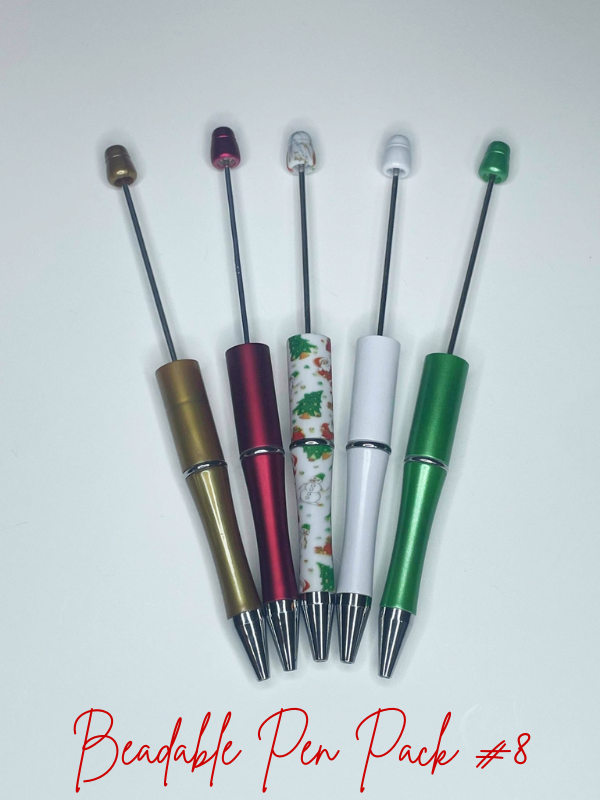 BEADABLE PEN PACK #8 (5ct)