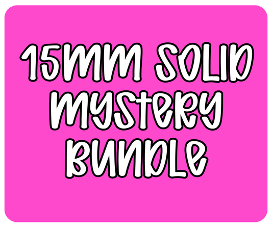 15MM SOLID MYSTERY BUNDLE (50ct)