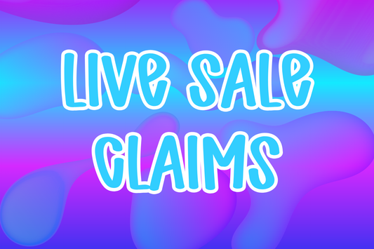 LIVE SALE CLAIMS