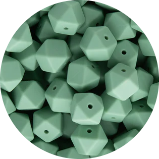 14MM HEXAGON FRESH EUCALYPTUS #104