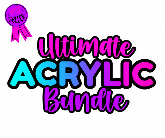 ULTIMATE ACRYLIC BEAD BUNDLE - RANDOM SELECTION