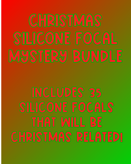 35pc CHRISTMAS MYSTERY FOCAL BUNDLE (1ct)