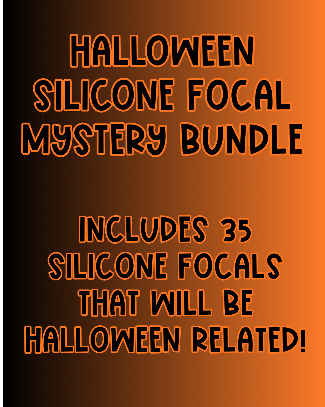 35pc HALLOWEEN MYSTERY FOCAL BUNDLE (1ct)