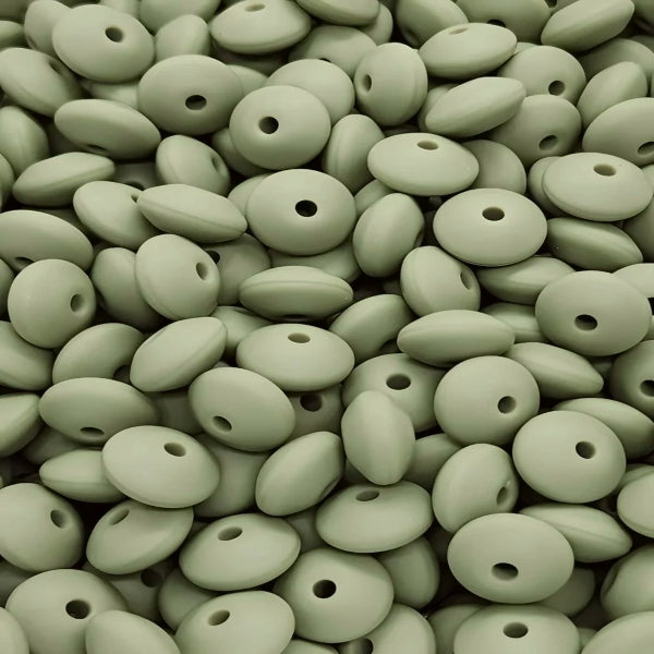 WHOLESALE PACK - 12MM LENTIL #70 SAGE (25ct)