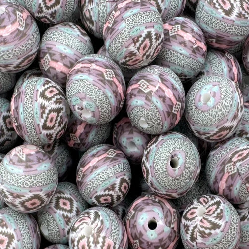 P176 PASTEL AZTEC 15MM PRINT (1ct)