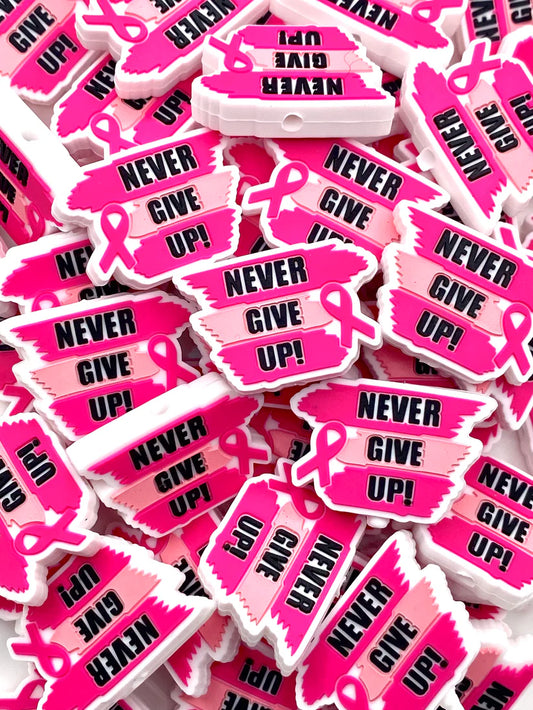 NEVER GIVE UP AWARENESS SILICONE FOCAL D130 (1ct)