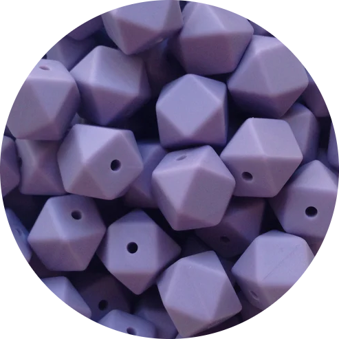 14MM HEXAGON PLUM CRAZY #109