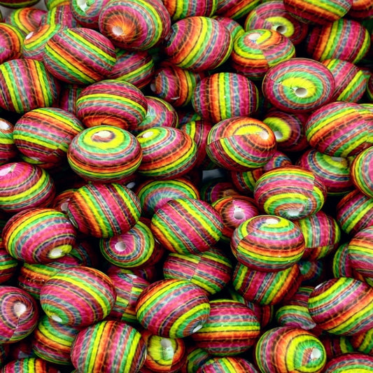 P617 COLORFUL AZTEC 15MM PRINT (1ct)