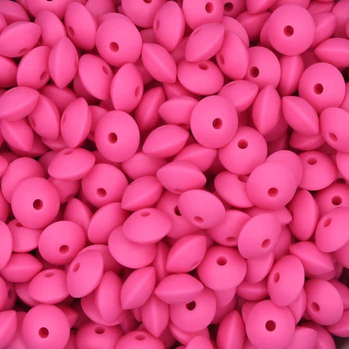 WHOLESALE PACK - 12MM LENTIL #33 BARBIE (25ct)