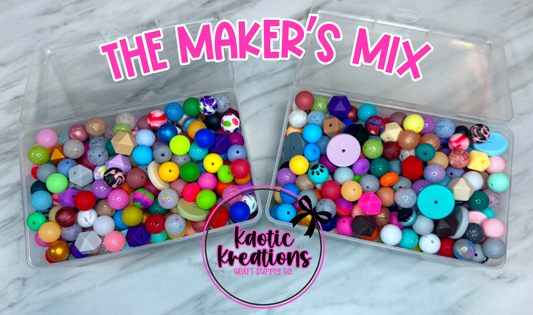 K19 DIY BEAD STARTER KIT - THE MAKER'S MIX (INCLUDES STORAGE CASE)