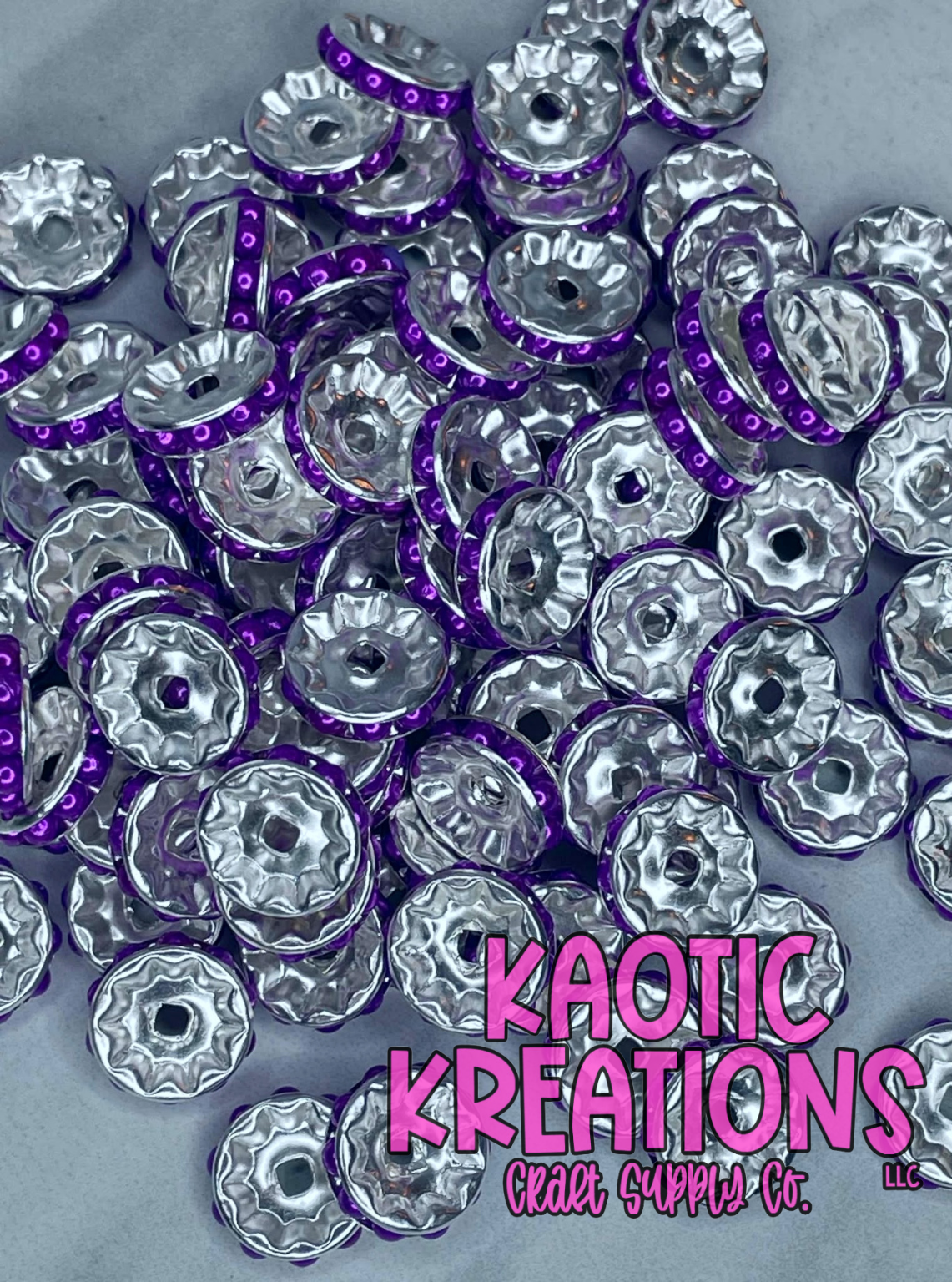 12MM PEARL SPACER PURPLE (1ct)