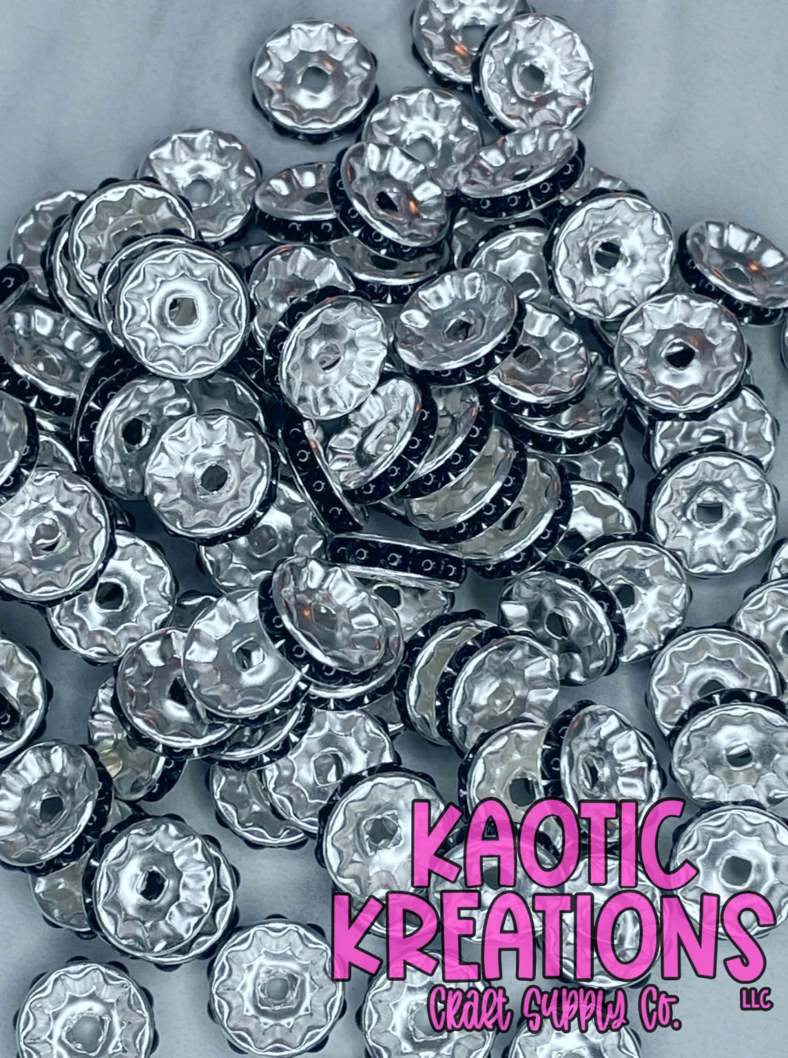 12MM PEARL SPACER BLACK (1ct)