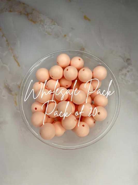 WHOLESALE - #59 BLUSH 15MM SOLID 20 PACK