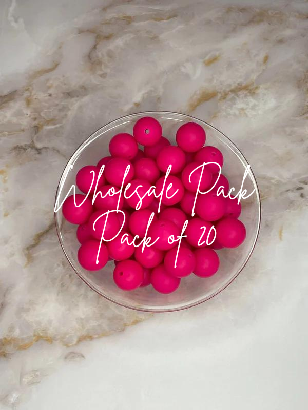 WHOLESALE - #18 MAGENTA 15MM SOLID 20 PACK