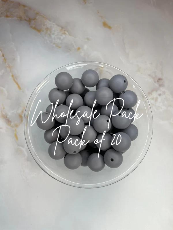 WHOLESALE - #44 BURNT LILAC 15MM SOLID 20 PACK