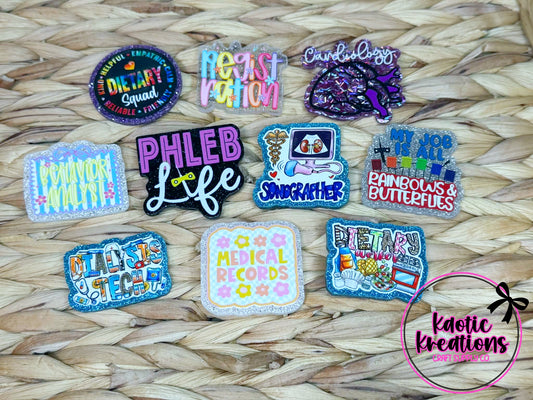 10pc FLATBACK BUNDLE FB6 (1ct)