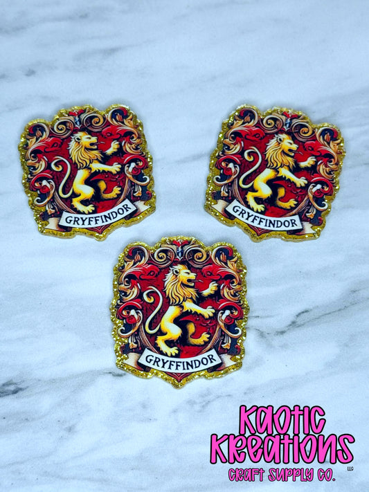 FLATBACK ACRYLIC GRYFFINDOR F665 (1ct)