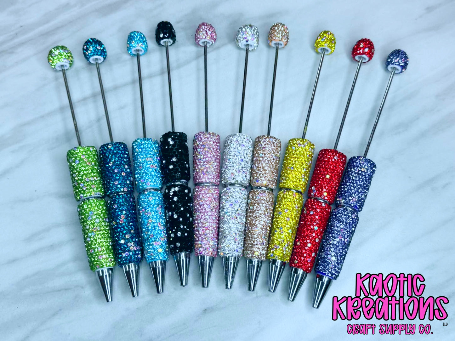 BEADABLE RHINESTONE PEN