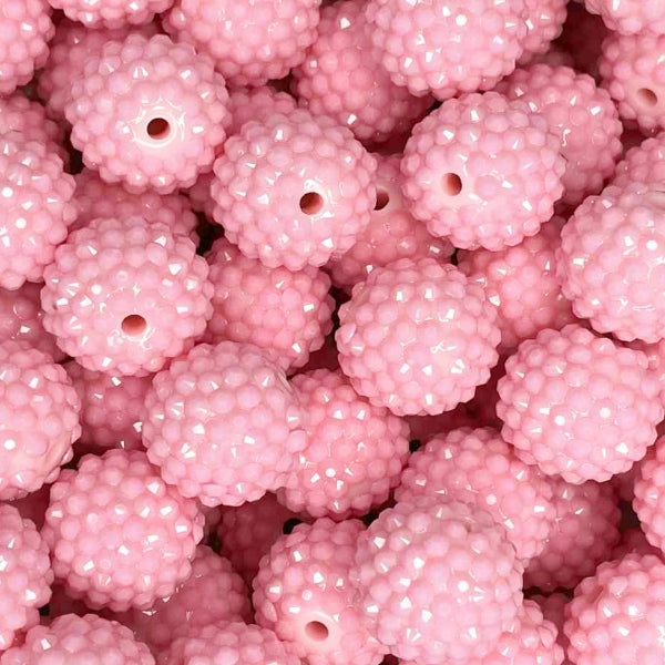 20MM JELLY RHINESTONE ACRYLIC LIGHT PINK (1ct)