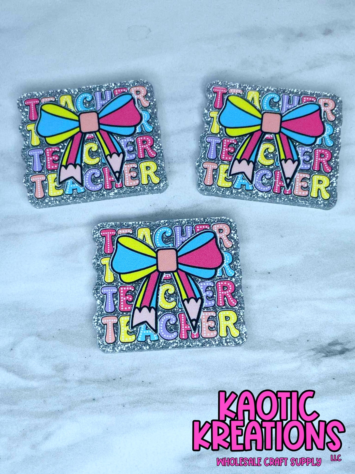 FLATBACK ACRYLIC TEACHER F408 (1ct)