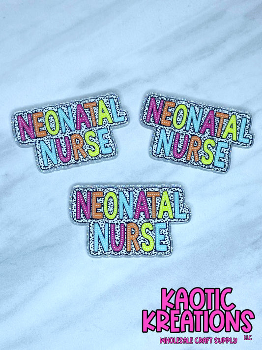FLATBACK ACRYLIC NEONATAL NURSE F200 (1ct)