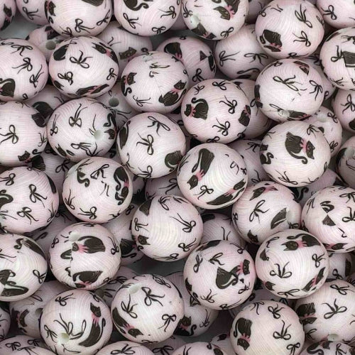 P705 FANCY CAT 15MM PRINT (1ct)