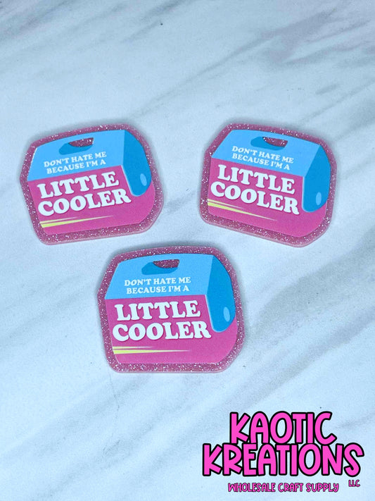 FLATBACK ACRYLIC LITTLE COOLER F476 (1ct)