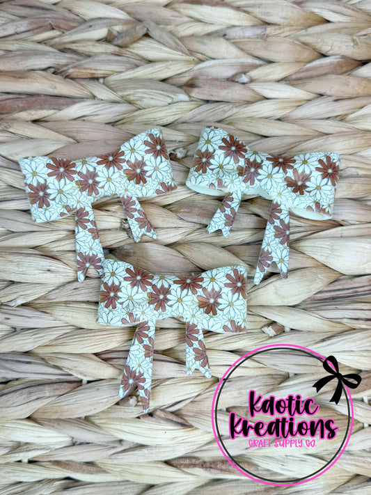 *SHOP EXCLUSIVE* D37 BEADABLE JUMBO SILICONE BOW DAISIES (1ct)