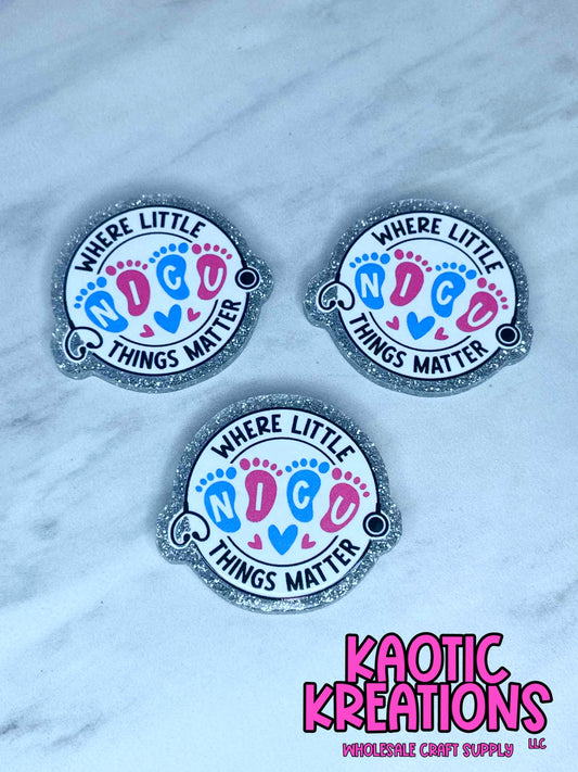 FLATBACK ACRYLIC WHERE LITTLE THINGS MATTER F518 (1ct)