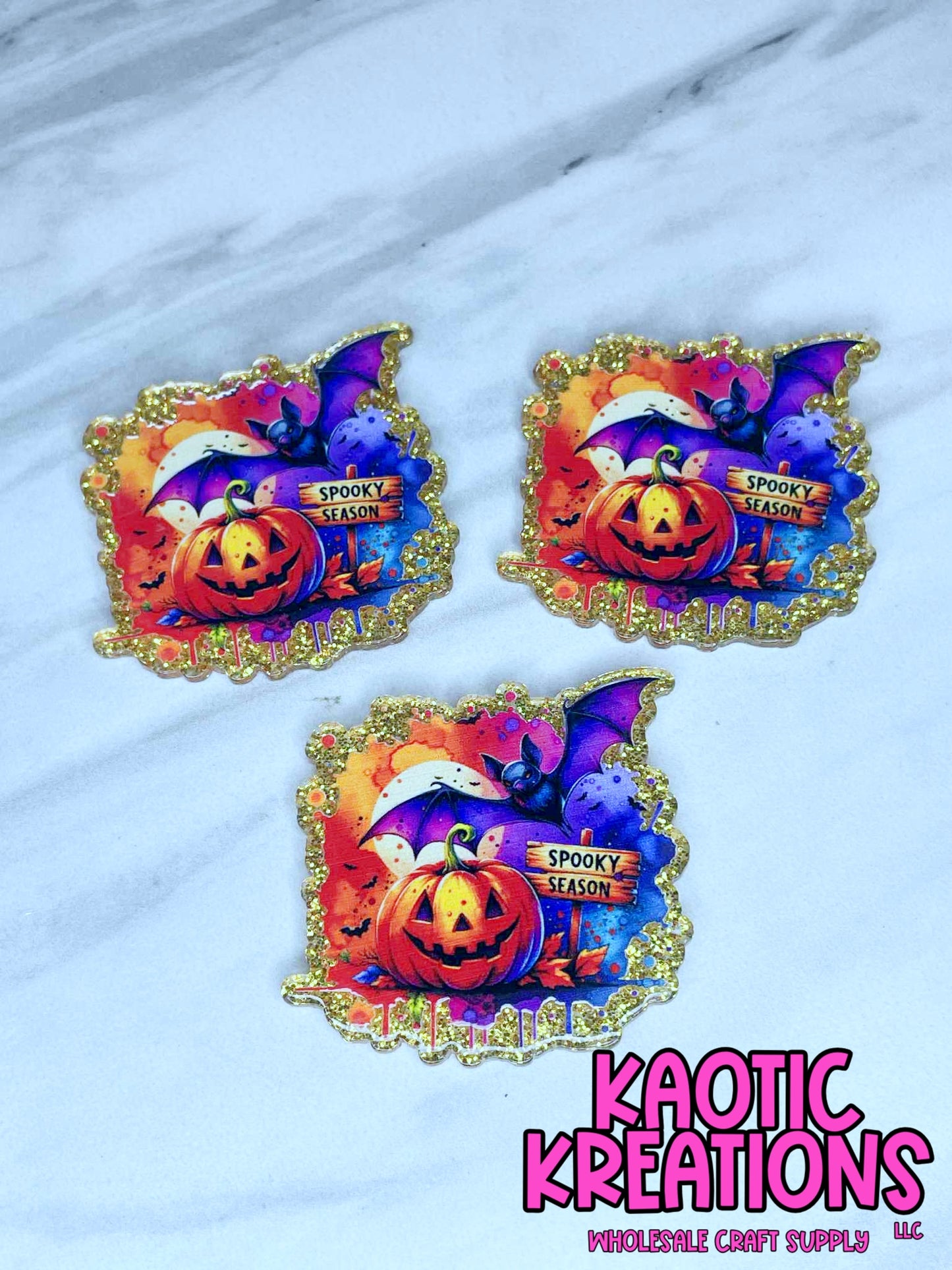 FLATBACK ACRYLIC SPOOKY SEASON F70 (1ct)
