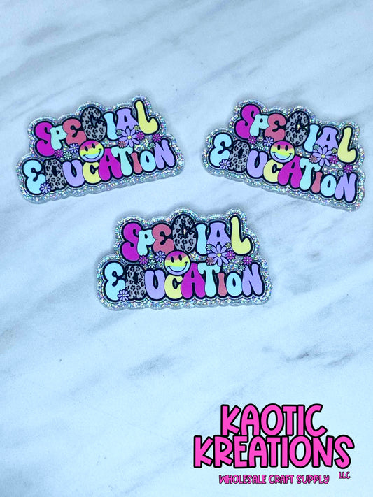 FLATBACK ACRYLIC SPECIAL EDUCATION F584 (1ct)