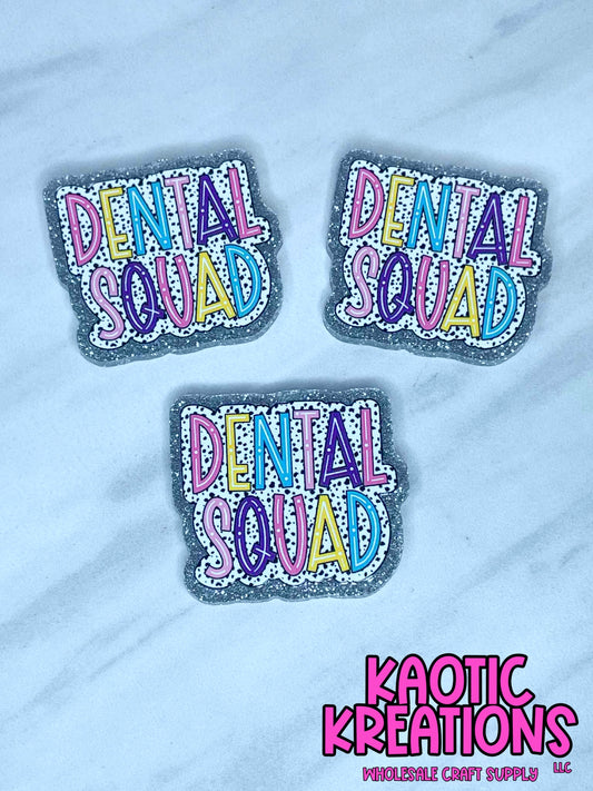 FLATBACK ACRYLIC DENTAL SQUAD F484 (1ct)