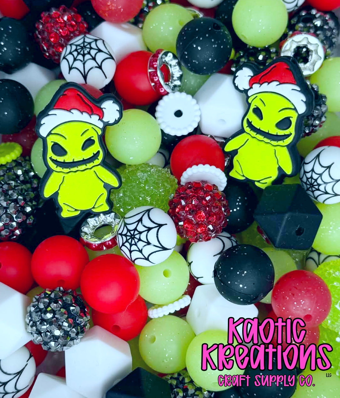 *KAELANN'S KREATION* ACRYLIC SILICONE BEAD MIX #87 (36ct)